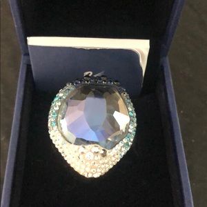 Swarovski ring. Swarovski Blue Hyacinth Ring.